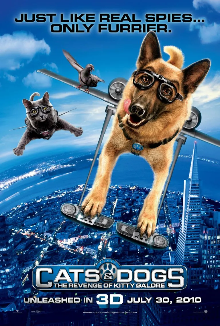 انیمیشن Cats & Dogs: The Revenge of Kitty Galore 2010