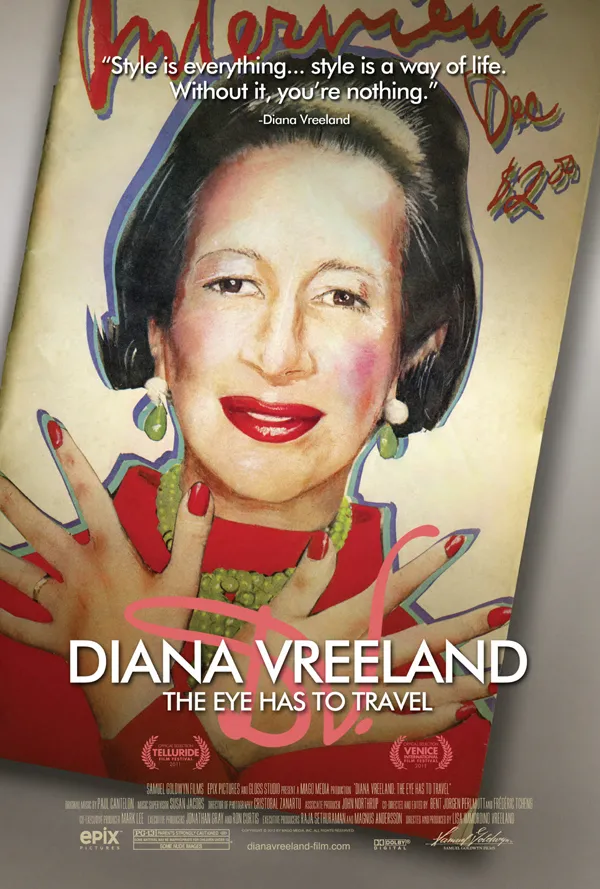 مستند Diana Vreeland: The Eye Has to Travel 2011
