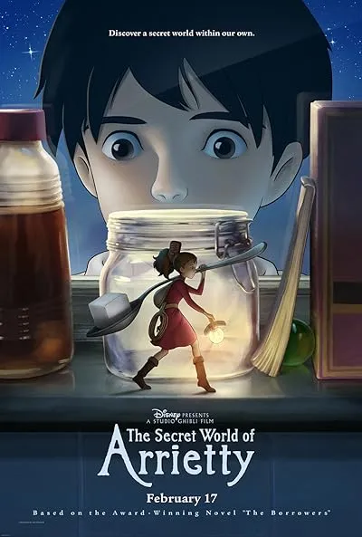 انیمه The Secret World of Arrietty 2010