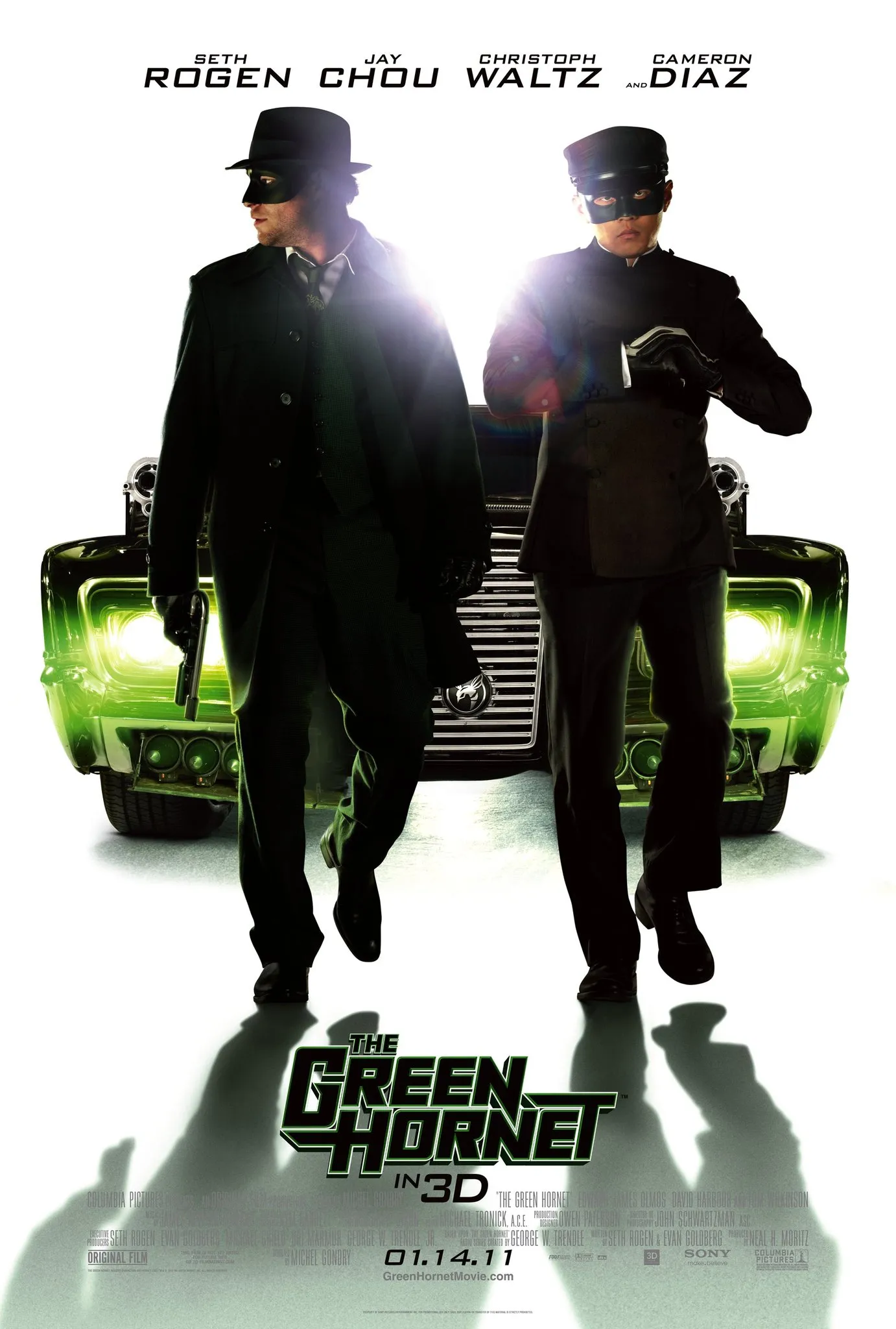  فیلم The Green Hornet 2011