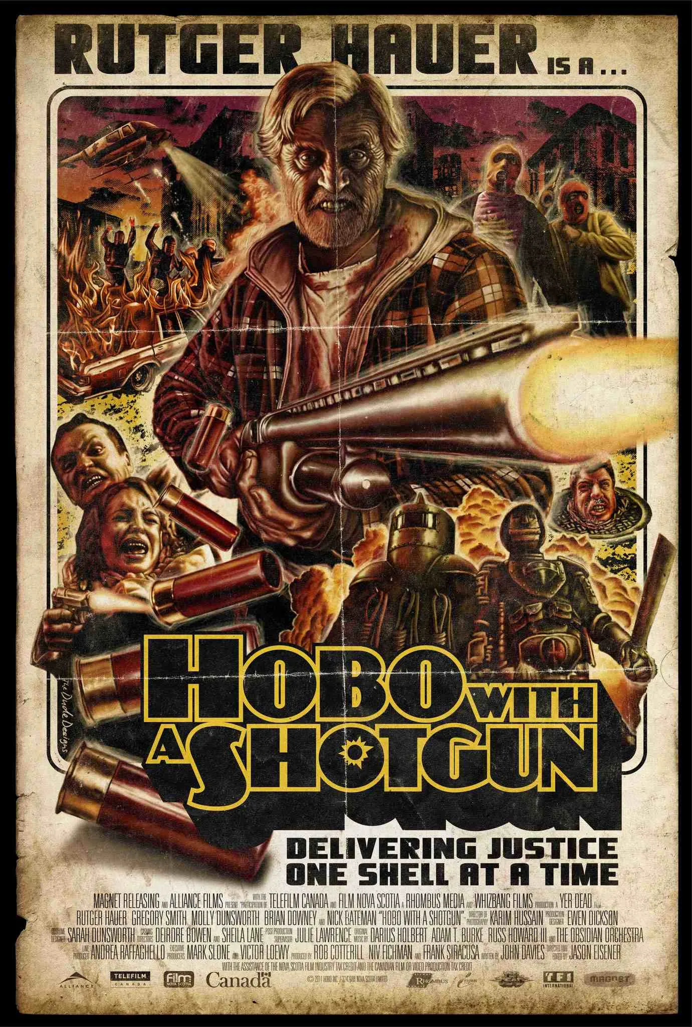  فیلم Hobo with a Shotgun 2011