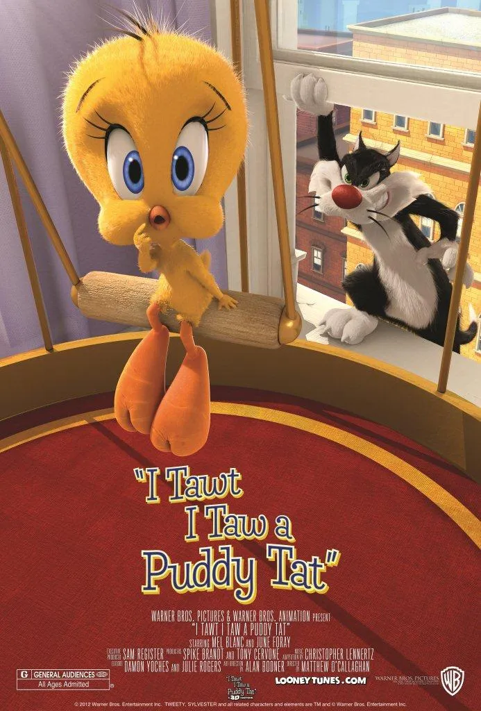 انیمیشن I Tawt I Taw a Puddy Tat 2011