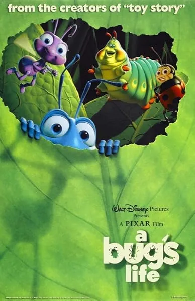 انیمیشن A Bug’s Life 1998