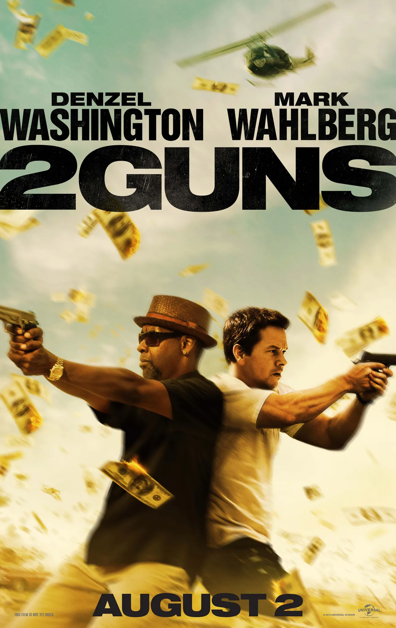  فیلم 2 Guns 2013