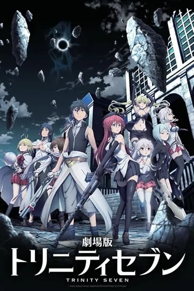 انیمه Trinity Seven: Eternity Library & Alchemic Girl 2017