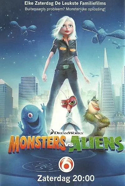 انیمیشن Monsters vs. Aliens 2009