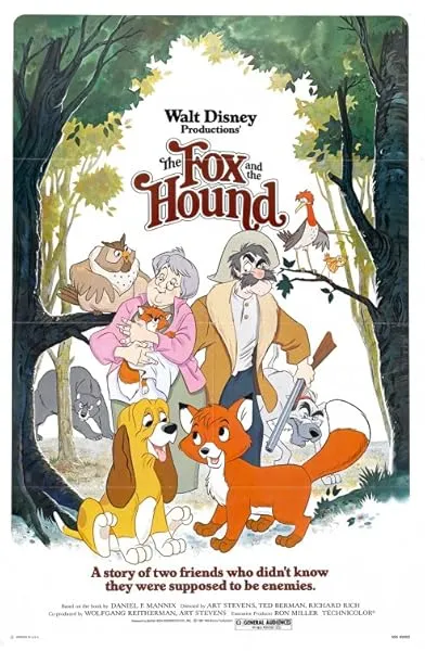انیمیشن The Fox and the Hound 1981