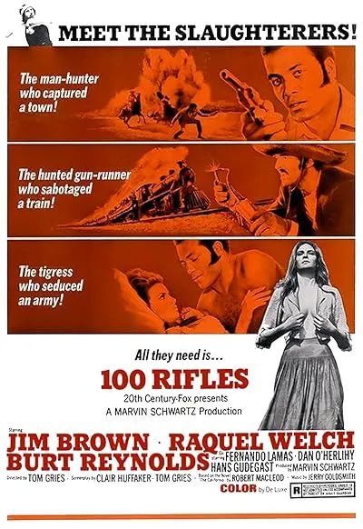 فیلم 100 Rifles 1969