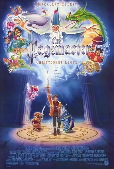 انیمیشن The Pagemaster 1994