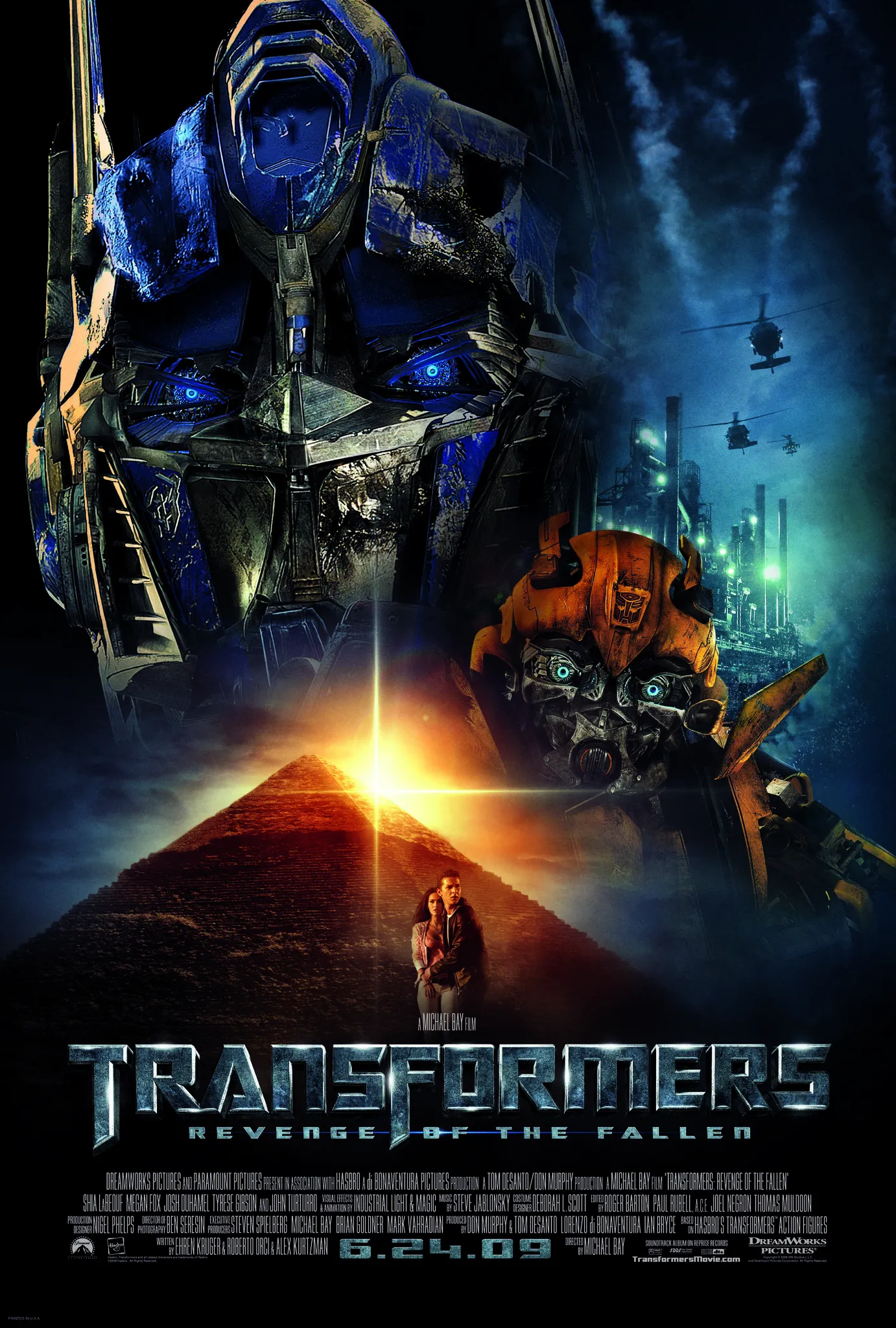  فیلم Transformers: Revenge of the Fallen 2009