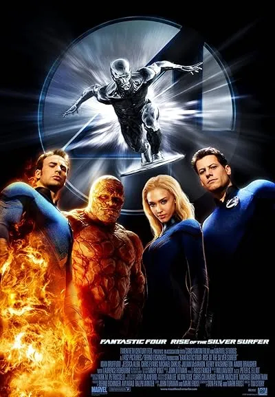  فیلم Fantastic 4: Rise of the Silver Surfer 2007